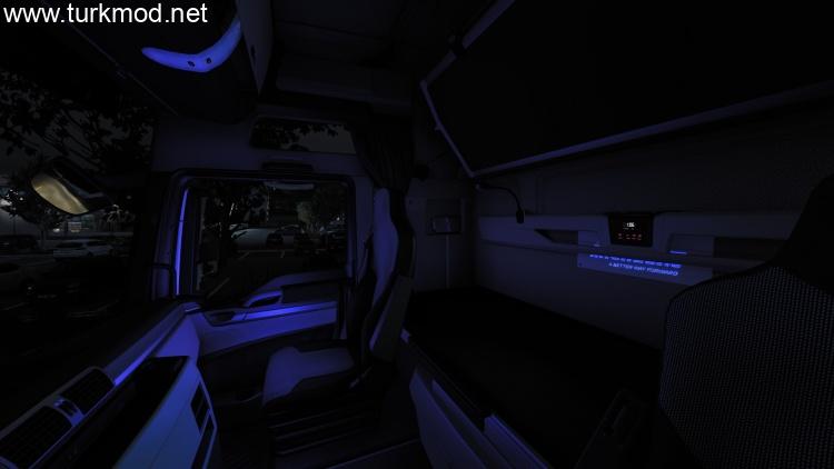 ETS2 - Kabin İç Aydınlatma Modu (1.59)