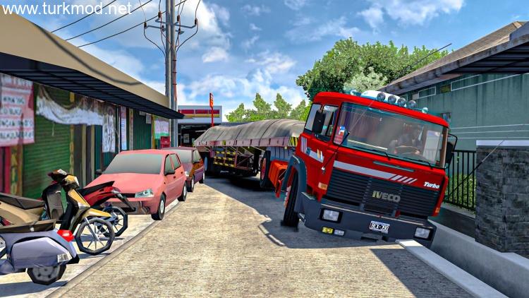 ETS2 - Zorlu Dar Yollar Harita Modu (1.58)