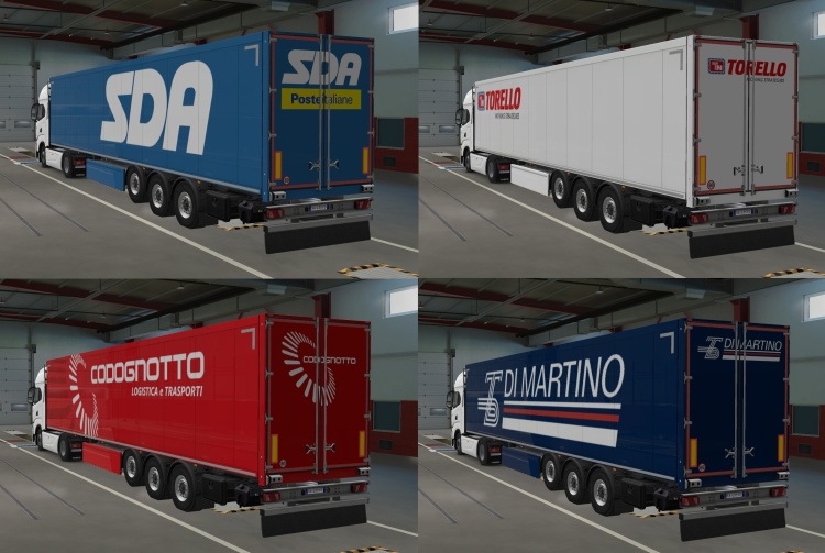 ETS2 - İtalyan Lojistik Dorse Kaplamaları (1.60) kapak gorseli