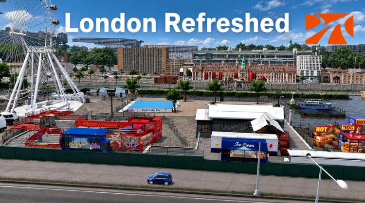 ETS2 - London Refreshed - Bir Promods Eklentisi (1.60) kapak gorseli